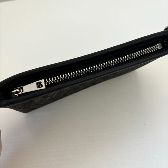MICHAEL KORS MINI LOGO SHOULDER HANDBAG BLACK $68 NEW - Picture 5 of 9